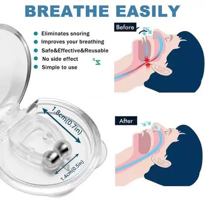 Anti Snoring Nose Clip Device for Men Women.